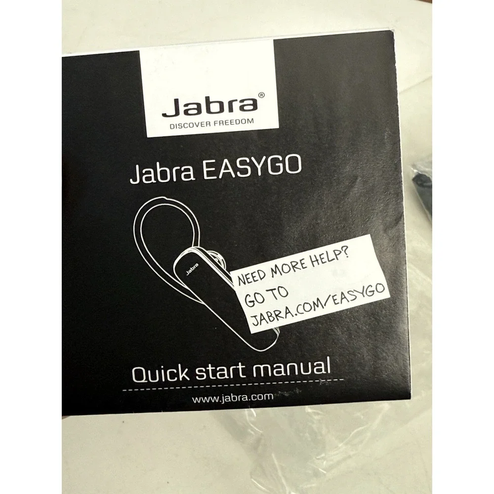Jabra Clear Headset - Black , Good Condition